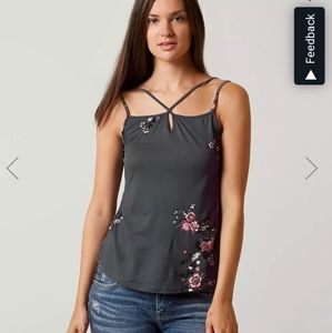 Daytrip Strappy Floral Tank sz S
